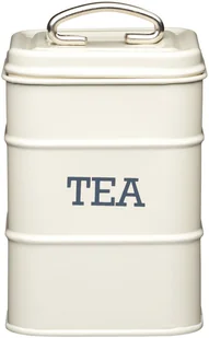 KitcheCraft Pojemnik na herbatę kremowy LNTEACRE - Pojemniki kuchenne - miniaturka - grafika 2
