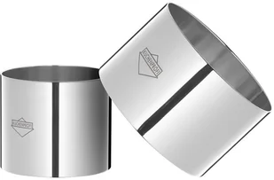 Kuchenprofi FOREMKI DO DESERÓW I DEKORACJI, OKRAGŁE 4 SZT. KU-0905002804 - Pozostałe akcesoria kuchenne - miniaturka - grafika 3