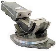 Imadła i ściski - DARMET imadło maszynowe uchylne 2-osiowe 125 mm - FQU 125/140 - miniaturka - grafika 1