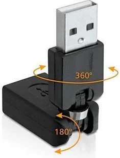 Delock Adapter USB USB A/M - USB A/F 65260 - Adaptery i przejściówki - miniaturka - grafika 2
