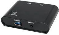 Adaptery i przejściówki - Logilink Przełącznik 2xUSB3.0, czarny UA0216 - miniaturka - grafika 1