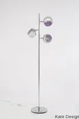 Lampy stojące - Kare Design SL Calotta Lampa Stojąca Stal Chromowana 150 cm - 69841 - miniaturka - grafika 1