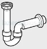 Syfony - Geberit syfon zlewozmywakowy 152.741.11.1 152741111 - miniaturka - grafika 1