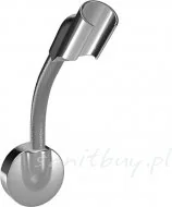 Hansa Uchwyt ścienny słuchawki Clear 0444 0200 4440200 - Akcesoria łazienkowe - miniaturka - grafika 2