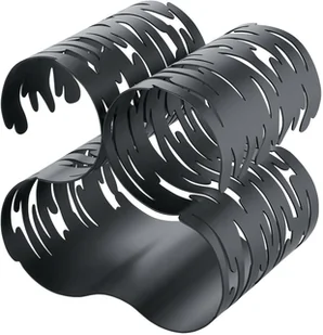 Alessi Stojak na butelki wina Bark stal polerowana BM03 - Stojaki na wino - miniaturka - grafika 2