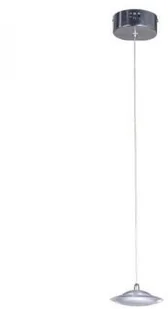 Milagro Lampa wisząca zwis Ellipse 1x5W LED chrom 411 - Lampy sufitowe - miniaturka - grafika 2
