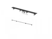 Odpływy liniowe - Viega 721671+686284 Advantix Vario odpływ liniowy o regulowanej długości 30-120 cm + RUSZT STAL SZCZOTKOWANA - miniaturka - grafika 1