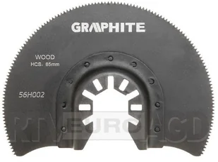 Graphite Akcesoria Tarcza półokrągła 85 mm 56H002 - Materiały ścierne - miniaturka - grafika 4