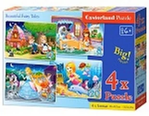 Castorland Puzzle 4w1, Beautiful Fairy Tales - Puzzle - miniaturka - grafika 2