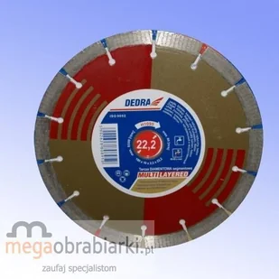 Dedra Tarcza do cięcia H1093 Multi-Layered 125 x 22.2 mm - Tarcze do pił - miniaturka - grafika 2