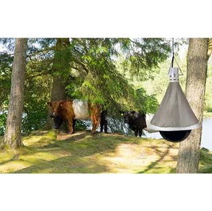 Kerbl Kerbl Pułapka na końskie muchy TaonX żelazo cynkowane biała i czarna 323500 323500 - Lampy owadobójcze - miniaturka - grafika 2