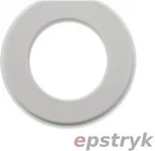 Klawisze i ramki - Berker Ramka końcowa szklana, jasny, Glasserie 109200 - miniaturka - grafika 1