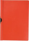 Teczki i skoroszyty - Q-Connect Skoroszyt z metalowym klipsem, PP, A4, czerwony KF00461 - miniaturka - grafika 1