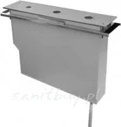 Tres 3-otworowy ZESTAW MONTAŻOWY ze zbiornikiem do odprowadzania resztek wody 162245 - Syfony - miniaturka - grafika 2