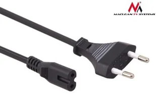 Maclean Kabel zasilający MCTV-810 2-pin 3m ósemka wtyk EU - Kable komputerowe i do monitorów - miniaturka - grafika 2