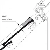 Akcesoria do okien - Velux Kołnierz pojedynczy 114x118 (profilowany) EDW SK06 0000 - miniaturka - grafika 1