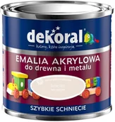Farby do metalu - Dekoral Emalia Akrylux 0 5 l babie lato - miniaturka - grafika 1