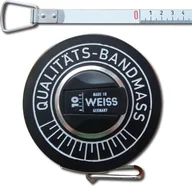 Sprzęt geodezyjny - Weiss Taśma stalowa lakierowana w kapslu 10m - miniaturka - grafika 1