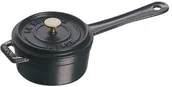 Garnki - Staub Small sauce pan 10 cm - black 40509-537-0 - miniaturka - grafika 1