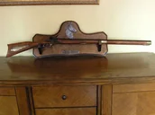 Repliki - akcesoria - WŁOCHY DREWNIANE TABLO DO STRZELB Z KONIEM - REPLIKI PISTOLETÓW - miniaturka - grafika 1