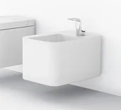 Bidety - Flaminia Nile Bidet wiszący 54 cm biały NL218 - miniaturka - grafika 1