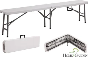 Home&Garden Ławka cateringowa składana 183 cm 111979 111979 - Ławki ogrodowe - miniaturka - grafika 2