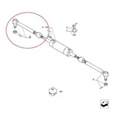Części i akcesoria do maszyn rolniczych - NEW HOLLAND / CASE DRĄŻEK KIEROWNICZY OSI PRZEDNIEJ - LEWY LM 876694 - miniaturka - grafika 1