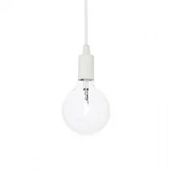 Lampy sufitowe - Ideal Lux EDISON 113302 SP1 BIANCO lampa wisząca - miniaturka - grafika 1