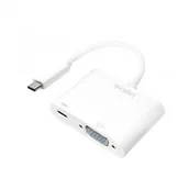 Złącza, przejściówki, adaptery - Logilink USB-C VGA (UA0259) - miniaturka - grafika 1