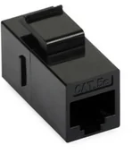 Akcesoria do monitoringu - Abcvision ŁĄCZNIK MODULARNY KEYSTONE RJ45 KAT.5e CZARNY KEYSTONE-ŁĄCZNIK (211822-99) - miniaturka - grafika 1