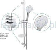 Zestawy prysznicowe - Ferro Nessa zestaw natryskowy przesuwny N350B - miniaturka - grafika 1