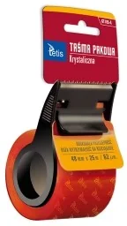 Tetis Taśma pakowa 48x25 transparentna ze zrywarką TET001 - Artykuły biurowe - miniaturka - grafika 2