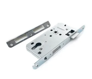 Gerda Zamek wpuszczany 72 / 50 na wkładkę ocynkowany srebrny - Zamki i wkładki - miniaturka - grafika 2