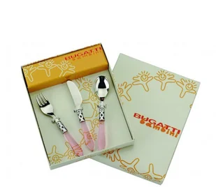 Bugatti Italy Zestaw sztućców dla dziecka Baby Aladdin 07-S4223RT - Zestawy sztućców - miniaturka - grafika 3