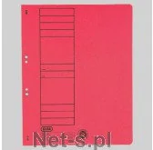 Teczki i skoroszyty - Elba Skoroszyt oczkowy A4, czerwony - miniaturka - grafika 1