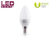 Żarówki LED - Forever Light Żarówka LED E14 C37 10W świeczka biała ciepła 48798 - miniaturka - grafika 1