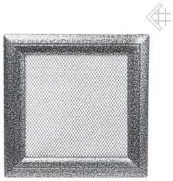 Kratki.pl Kratka kominkowa malowana OSKAR czarno-srebrna 22x22 6674-898A9_201302 - Akcesoria kominkowe Kratki.pl Kratka kominkowa malowana OSKAR czarno-srebrna 22x22 6674-898A9_201302 - Akcesoria kominkowe - miniaturka - grafika 1