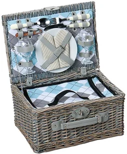 Cilio Kosz piknikowy Stresa Deluxe oliwkowy CI-155716 - Pudła i pojemniki do przechowywania - miniaturka - grafika 2