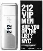 Wody i perfumy męskie - Carolina Herrera 212 Vip Men Woda toaletowa 100ml - miniaturka - grafika 1