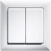 Systemy inteligentnych domów - Eltako Przełącznik radiowy Eltako FT55-rw 2 kanały 868 MHz zasięg 100 m w55 x 55 x 15 mm - miniaturka - grafika 1