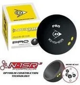 Squash - Dunlop Piłki do squasha Pro 911-0 - miniaturka - grafika 1