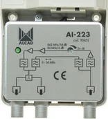 Akcesoria do monitoringu - Abcvision WZMACNIACZ AI-223 ALCAD NA 2 WYJŚCIA - miniaturka - grafika 1