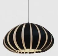 Lampy sufitowe - Azzardo ZUCCA LP1149-BK Czarny - miniaturka - grafika 1