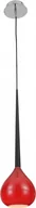 Lampy sufitowe - Azzardo Lampa wisząca AGA 1 MD1289-1 RED - - miniaturka - grafika 1