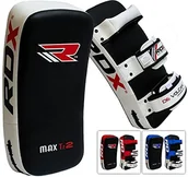 Pozostałe akcesoria do sportów walki - RDX Rdx De Volcan Arm Pad Poduszka Na Uderzenia Wygięty, Biały - miniaturka - grafika 1