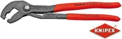 Kombinerki i obcęgi - Knipex szczypce do opasek zaciskowych z taśmy sprężynowej (85 51 250 A) - miniaturka - grafika 1