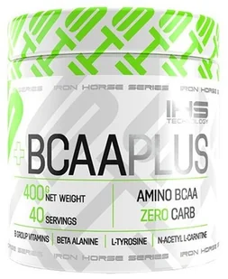 Iron Horse BCAA Plus - 400g (5901703241088) - Aminokwasy - miniaturka - grafika 3