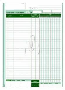 Michalczyk&Prokop Polecenie księgowania A4 (439-1) - Druki akcydensowe - miniaturka - grafika 2