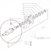 Części i akcesoria do maszyn rolniczych - NEW HOLLAND / CASE PRZEGUB 5180355 - miniaturka - grafika 1