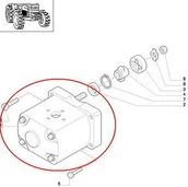 Części i akcesoria do maszyn rolniczych - CNH POMPA PODNOŚNIKA 5094391 - 5179719 - 5169770 - 5179714 - miniaturka - grafika 1